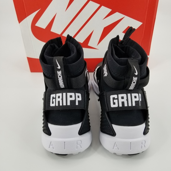 Nike Air Huarache Gripp AO1730-005 Black and White - Picture 3 of 6